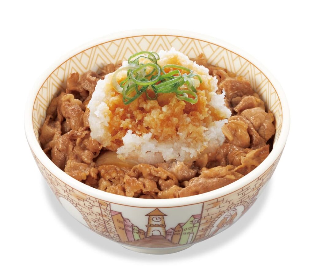 すき家の定番メニュー「おろしポン酢牛丼」とは？カロリーや栄養まで徹底解説！｜アニーお祝い体験マガジン