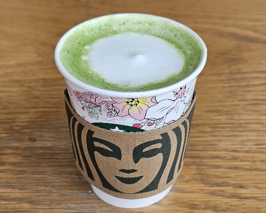 2. 抹茶ティーラテ（ホット）