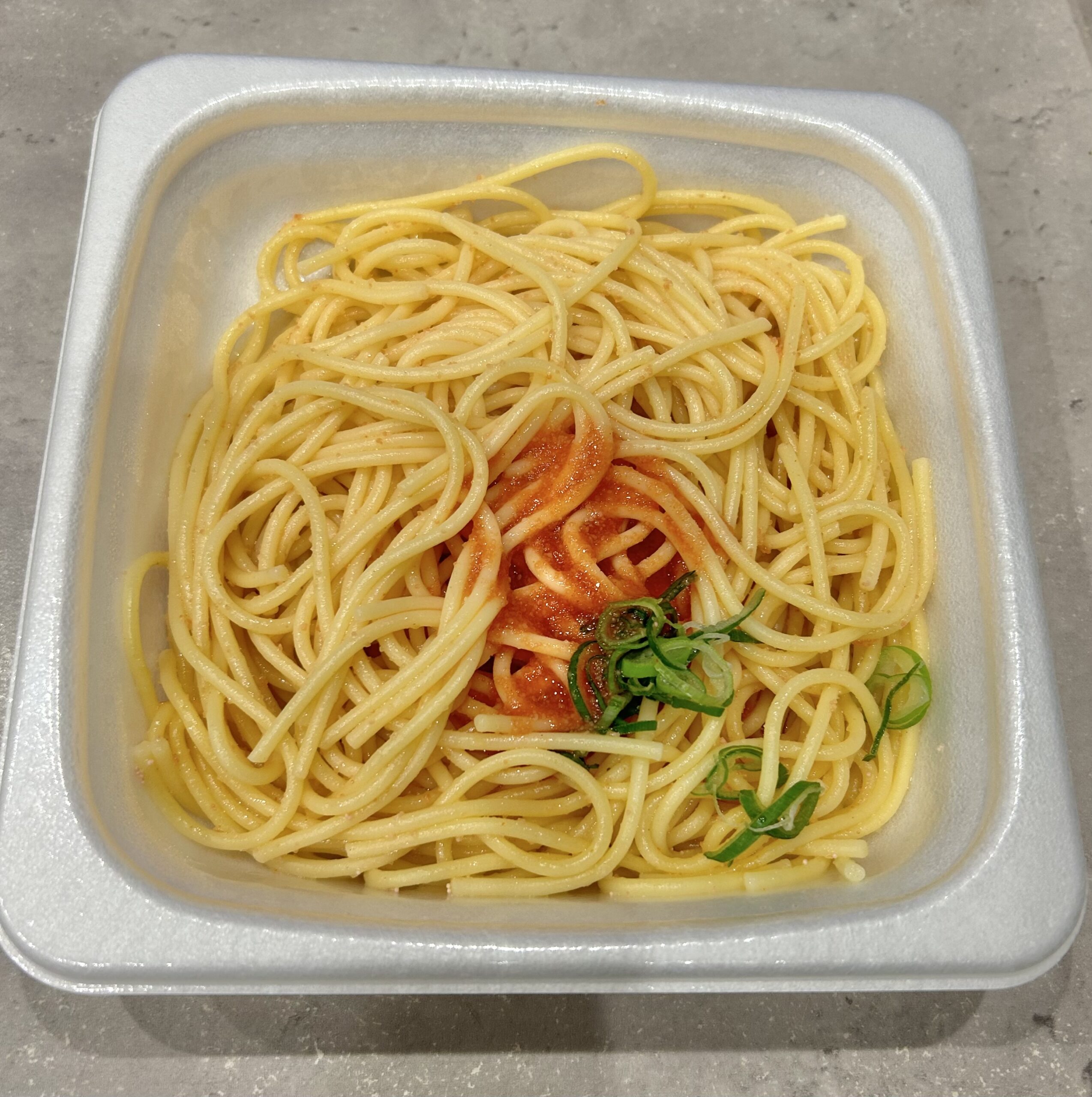 その2.だしが効いた「明太子パスタ」